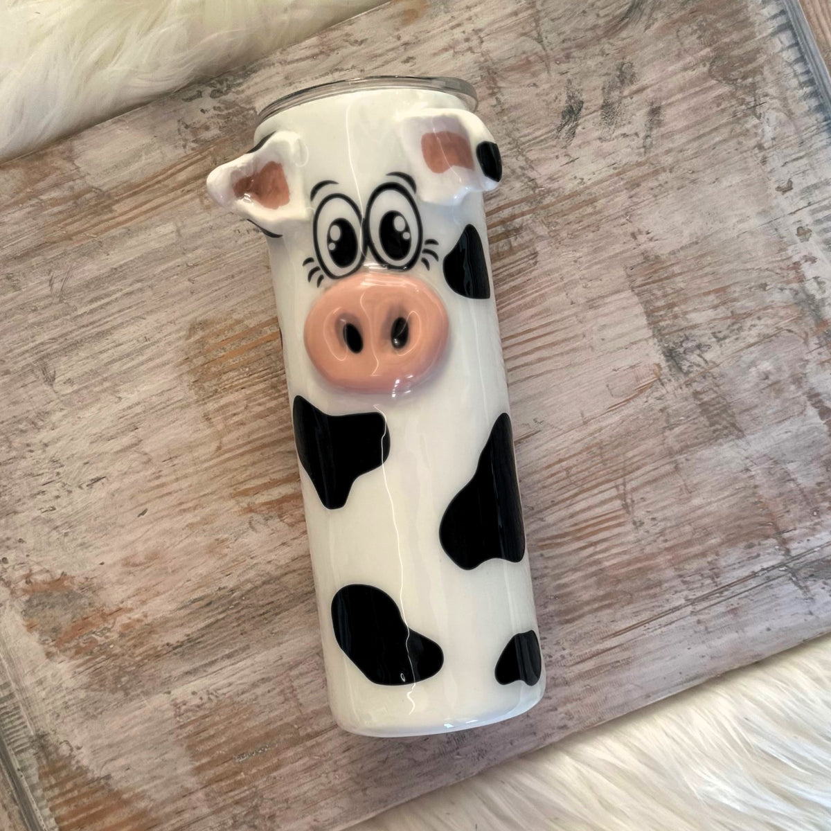 I Like Cows and Maybe Like 3 People 20oz Skinny Tumbler with Lid and S –  Desert Shirt Co.