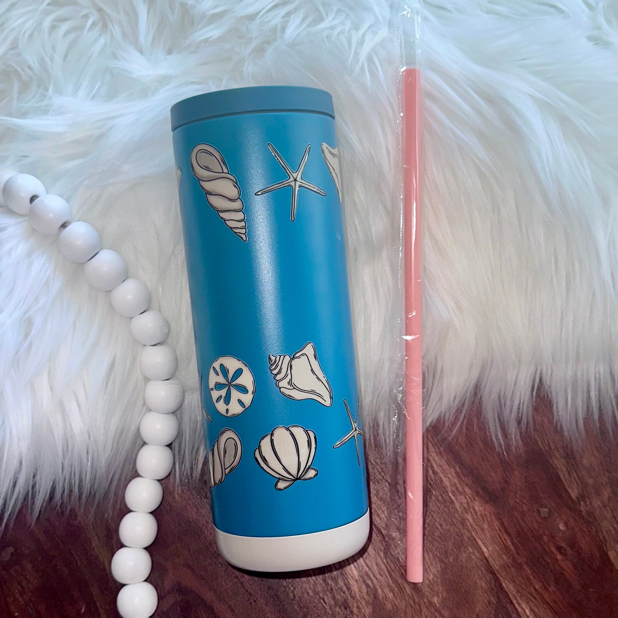 *Matte Sip Tumbler - with decal choice - 20 oz In Stock