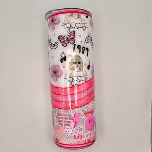 Swiftie Pink Tumbler - 20 oz In Stock