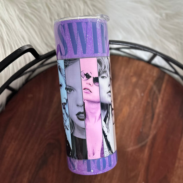 Swiftie Era (faces) Tumbler - 20 oz In Stock