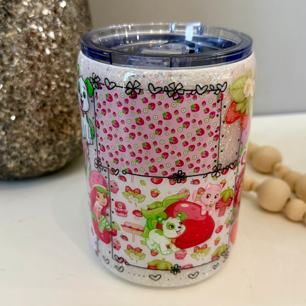 Strawberry Shortcake Patchwork Tumbler - 16oz mug In Stock