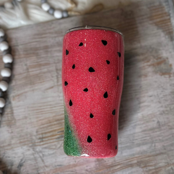 Summer Vibes Watermelon Tumbler - 20 oz In Stock