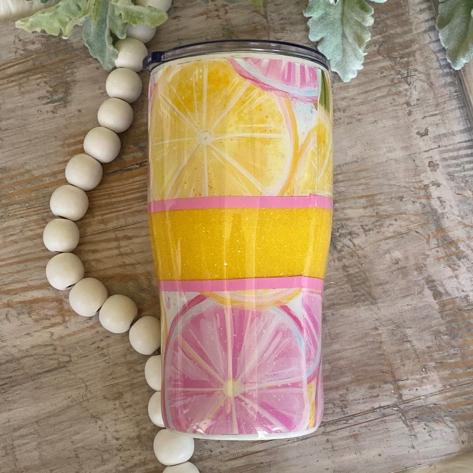 Pink Lemonade Tumbler - 20 oz In Stock