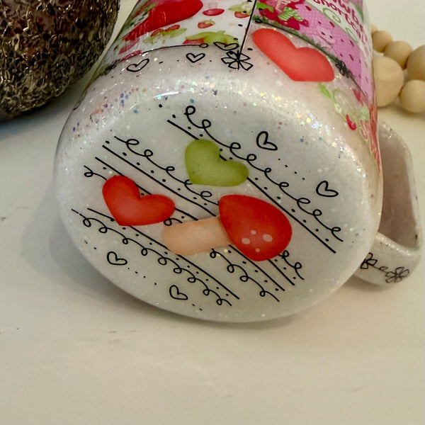 Strawberry Shortcake Patchwork Tumbler - 16oz mug In Stock