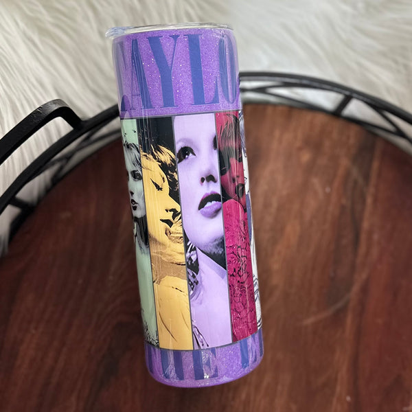 Swiftie Era (faces) Tumbler - 20 oz In Stock