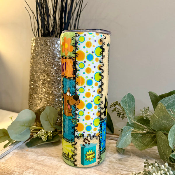 Scooby Doo Patchwork Tumbler - 20oz In stock