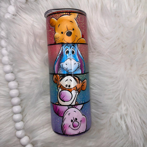 Love.Life.Friendship.Honey Tumbler - 20oz In Stock