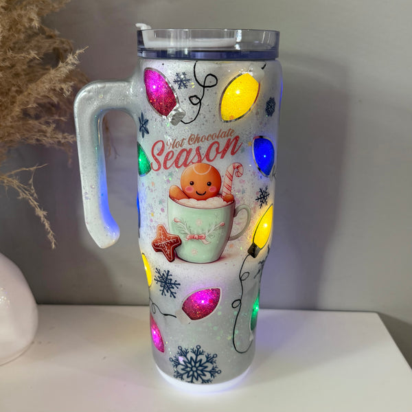 Light Up Tumblers - 30 oz In Stock