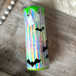 Holographic Halloween Tumbler - 20 oz In Stock