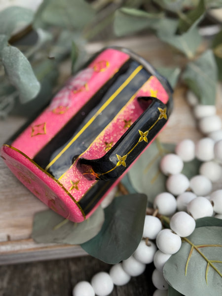 Designer Inspired Patchwork Tumbler - 16oz In stock