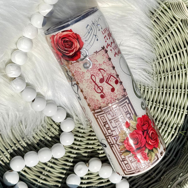 Make Your Own Music Tumbler - 20oz in stock