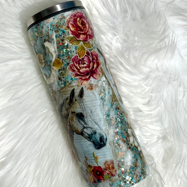 Horse Tumbler - 20oz in stock