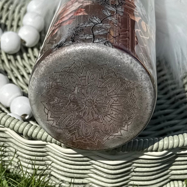 Butterflies & Lace Tumbler - 20oz in stock