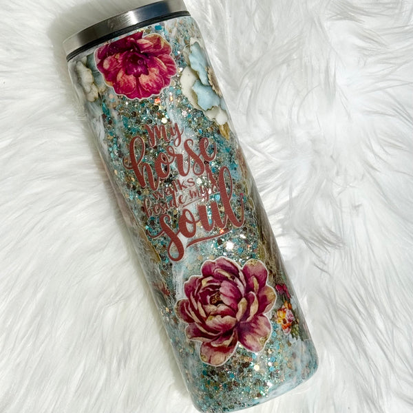 Horse Tumbler - 20oz in stock
