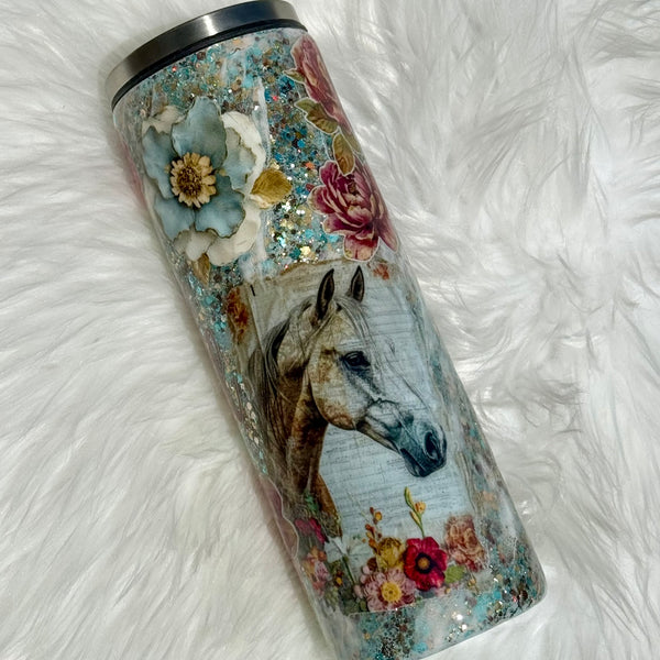 Horse Tumbler - 20oz in stock