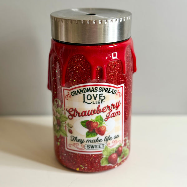 Grandma/Nana Jam Mason Jar Tumbler - 17oz In Stock