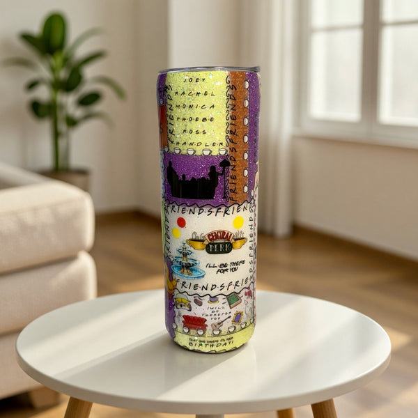 Friends Patchwork Tumbler - 20oz In Stock