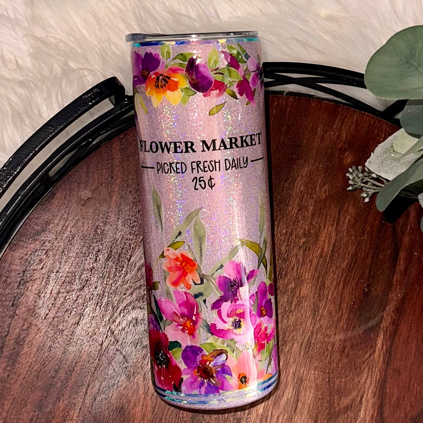 Flower Market Tumbler - 20 oz In Stock