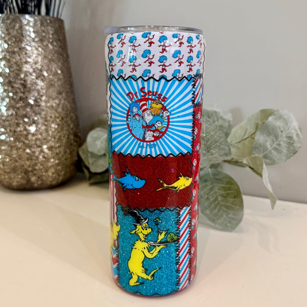 Seuss Patchwork Tumbler - 20oz In Stock
