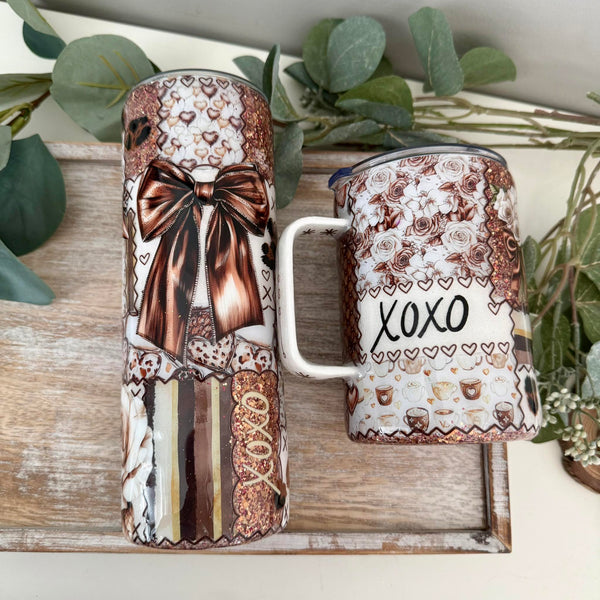 Mocha Love Tumblers - (multiple styles) In Stock