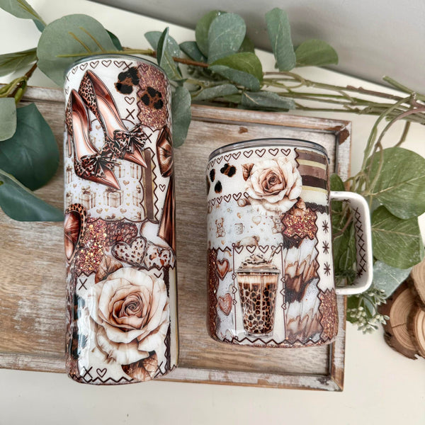 Mocha Love Tumblers - (multiple styles) In Stock