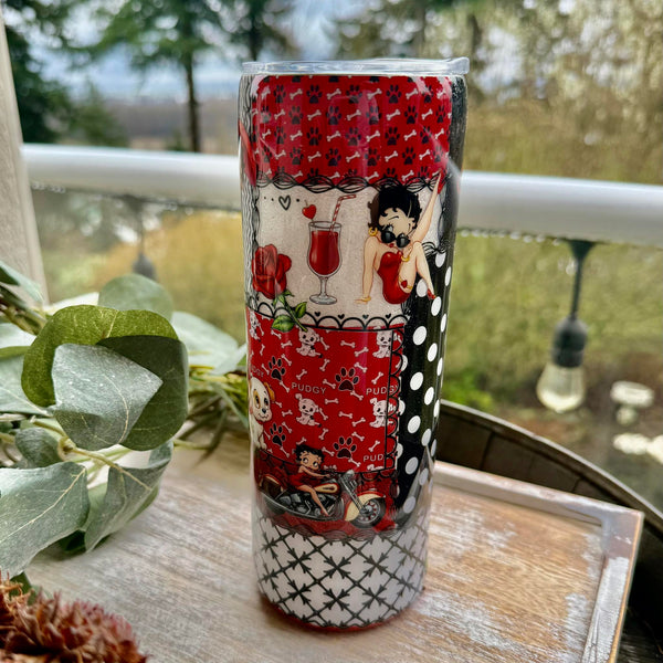 Betty Patchwork Tumbler - 20oz In Stock