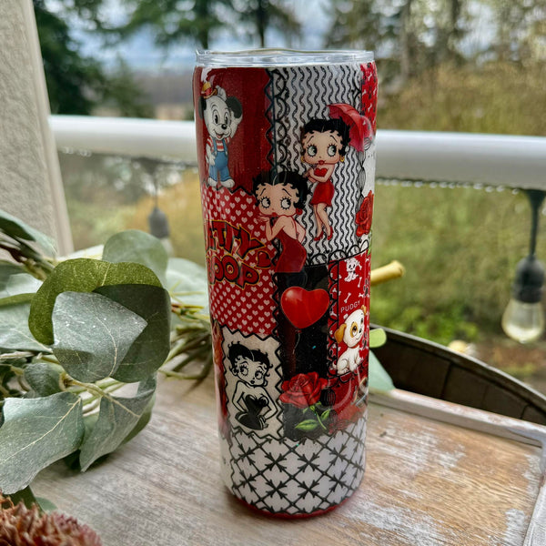 Betty Patchwork Tumbler - 20oz In Stock