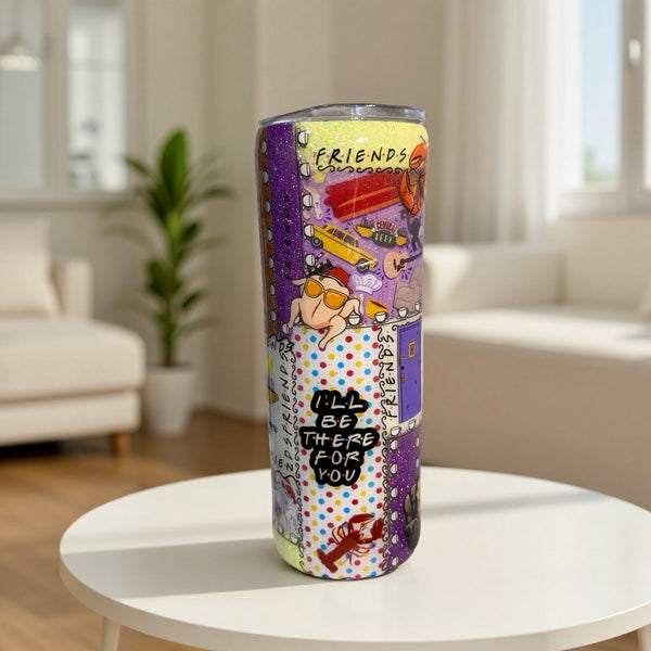 Friends Patchwork Tumbler - 20oz In Stock
