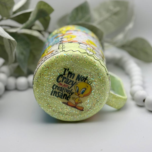 Tweety Patchwork Tumbler - 16oz mug In Stock