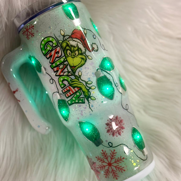 Light Up Tumblers (Christmas) - 30 oz In Stock (multiple designs)