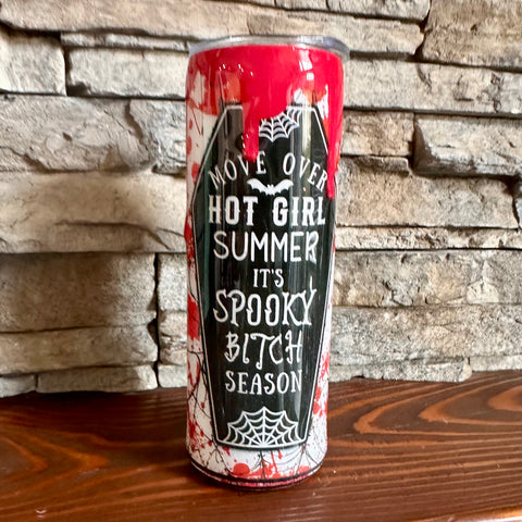 Move Over Hot Girl Summer Tumbler - 20 oz In Stock