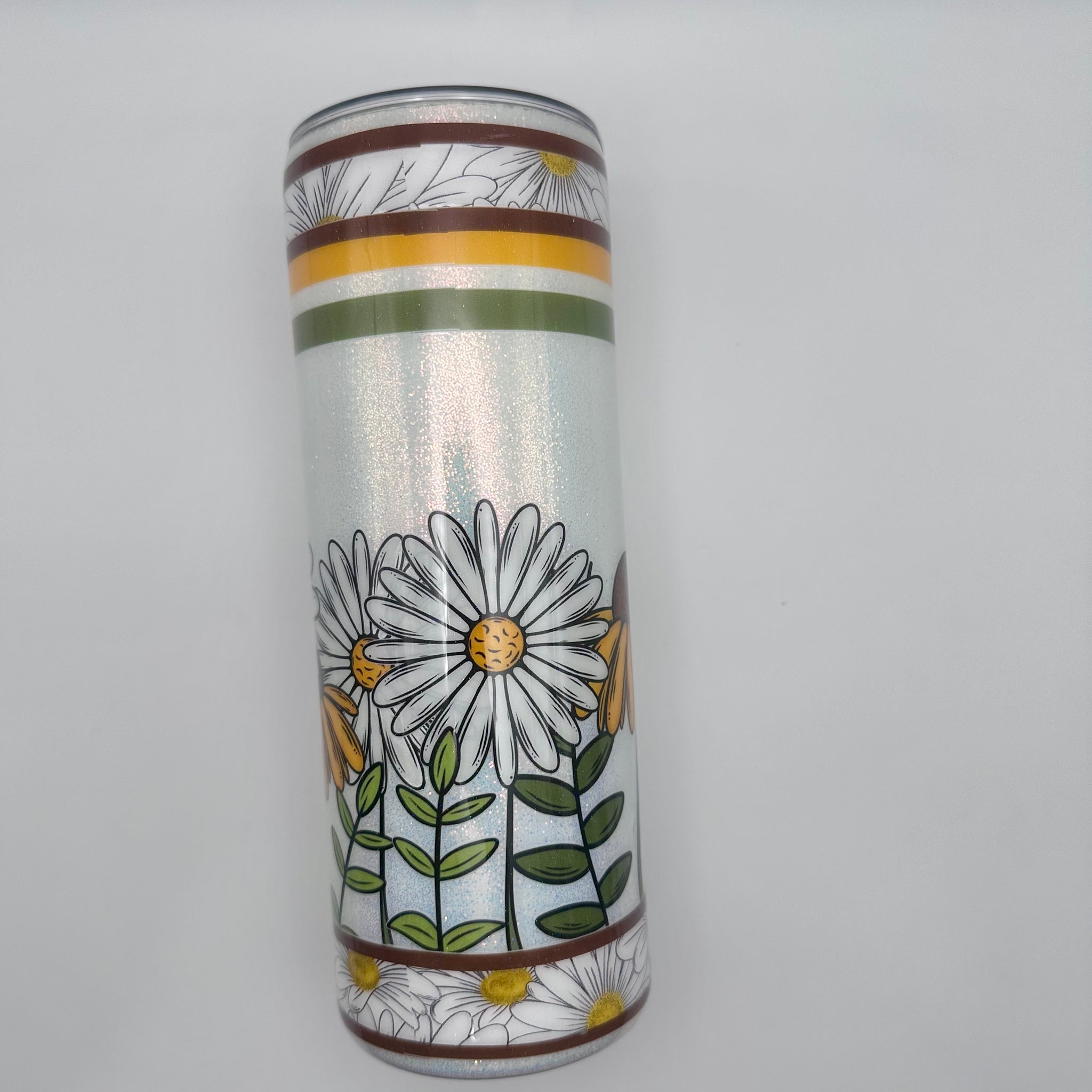 Sunflowers and Daisys Tumbler - 20 oz In Stock