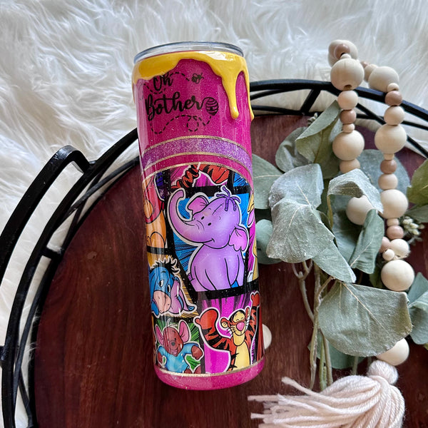 Oh Bother Bear and Friends Tumbler - 20 oz In Stock