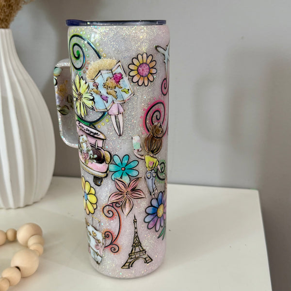 Travel Tumbler - 20oz handle In Stock