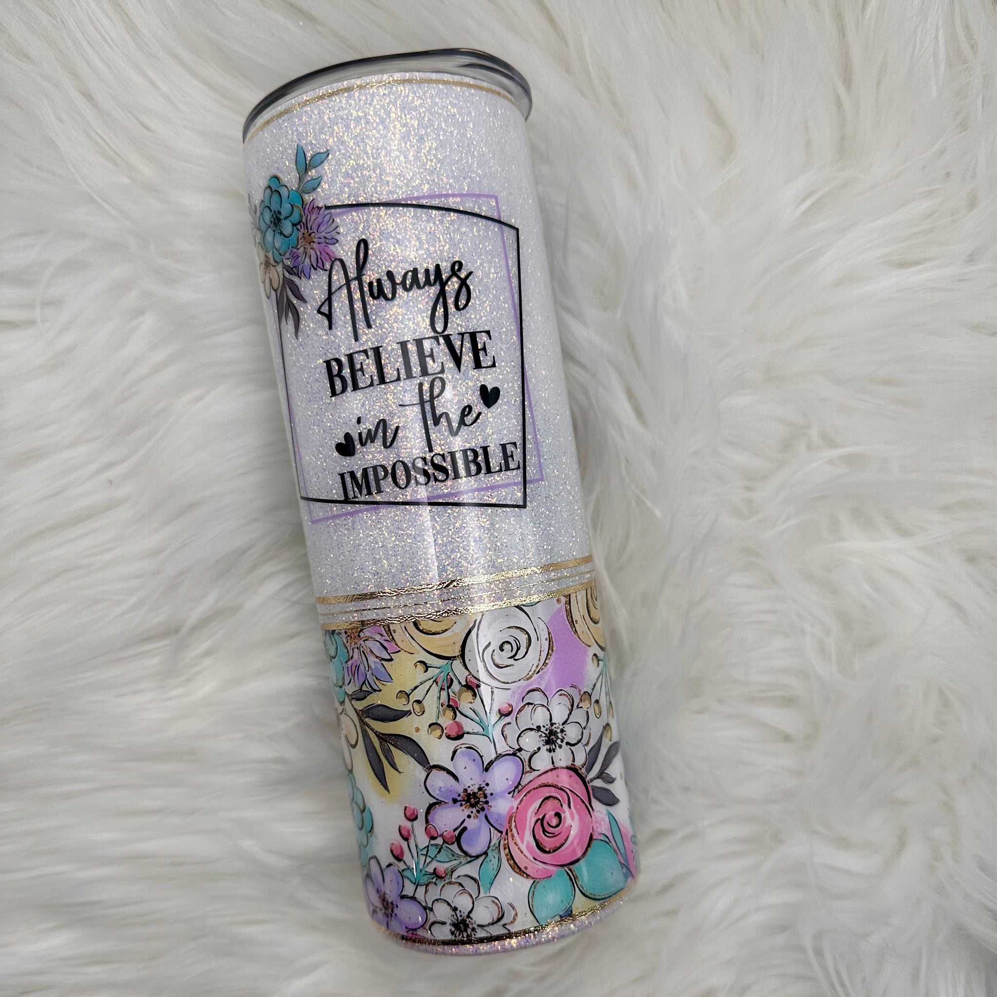 Believe in the Impossible Tumbler - 20oz In Stock