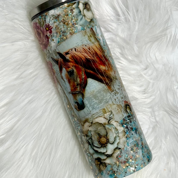 Horse Tumbler - 20oz in stock