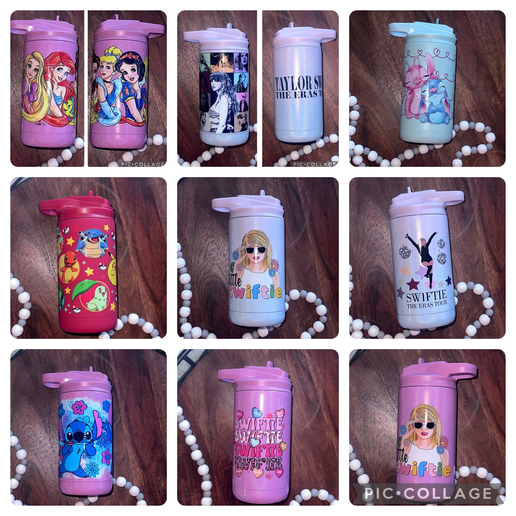 Kids Water Bottles - 12 oz (Multiple Styles) In Stock