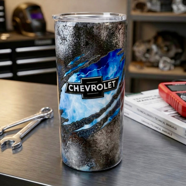 Chevy Tumbler - 20oz in stock