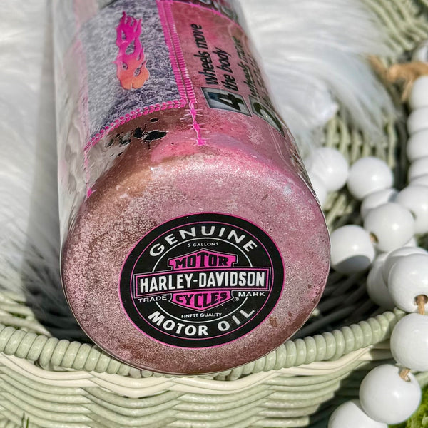 Motorcycle Pink Tumbler - 20oz in stock