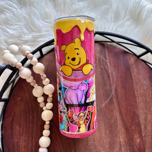 Oh Bother Bear and Friends Tumbler - 20 oz In Stock