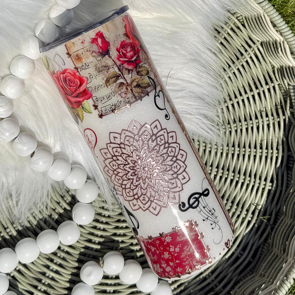 Make Your Own Music Tumbler - 20oz in stock