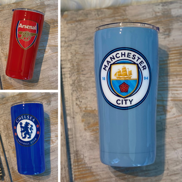 Soccer Team FC Tumbler (Multiple Teams) - 20 oz In Stock