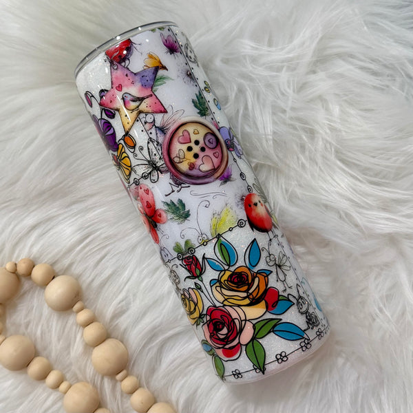 Bugs & Birds tumbler - 20oz In Stock