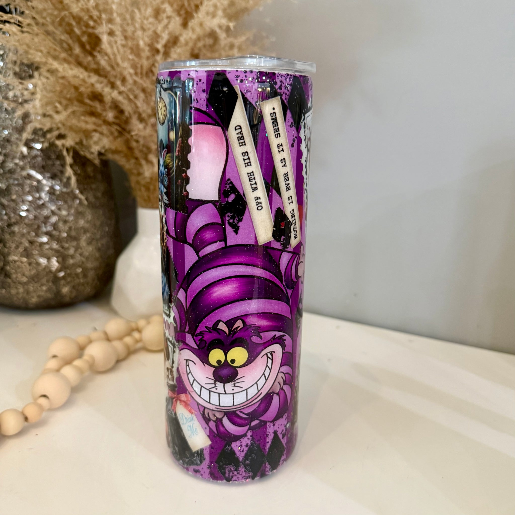 Alice Cheshire Cat Tumbler