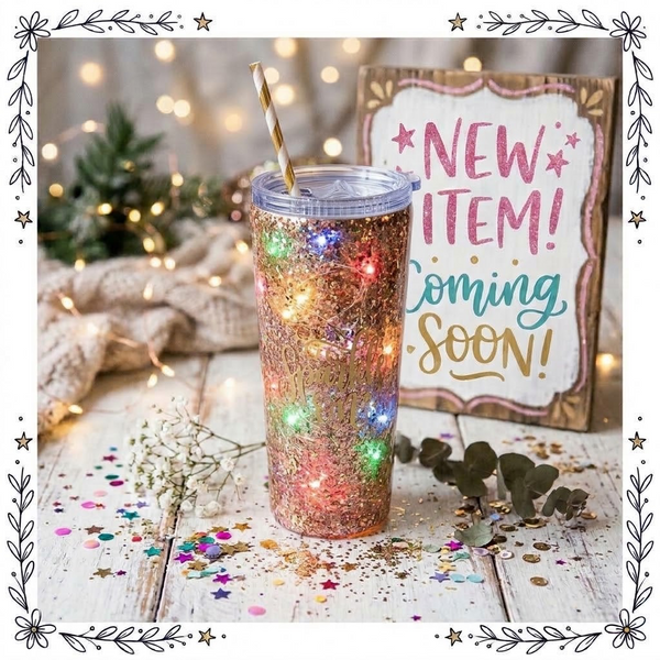 Light Up Christmas Tumblers - 20oz In Stock (multiple designs)
