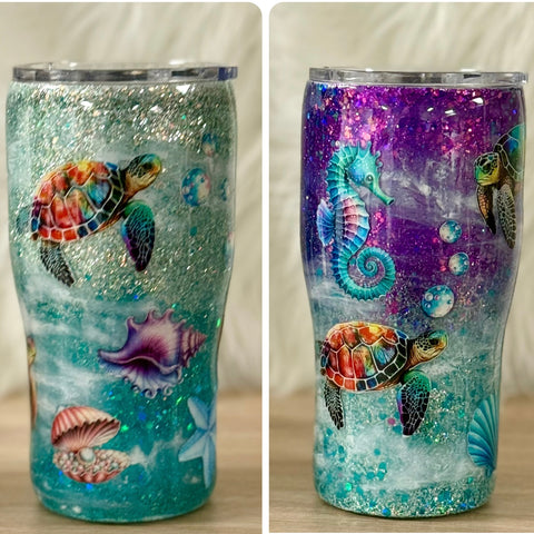 Under the Sea Tumblers - 20oz In Stock