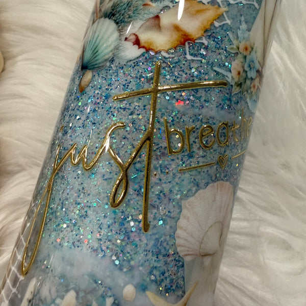 Beach tumbler - 20oz In Stock
