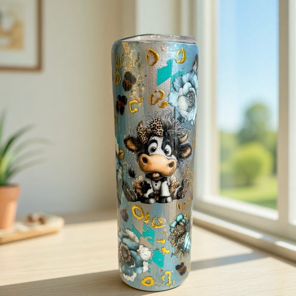 Leopard Highland Tumbler - 30oz In stock