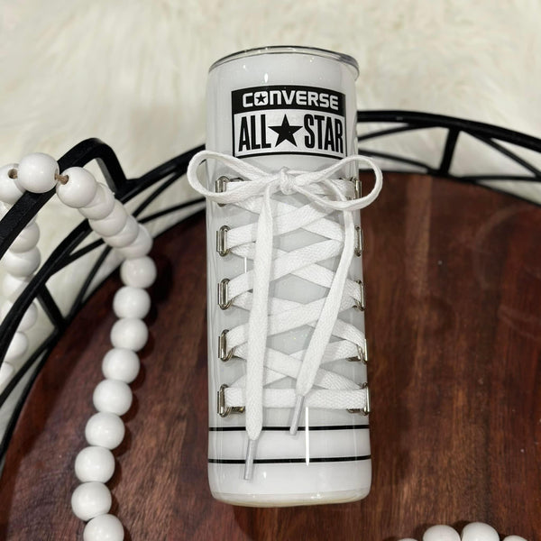 Laces Tumbler (Multiple colors) - 20 oz skinny (In Stock)