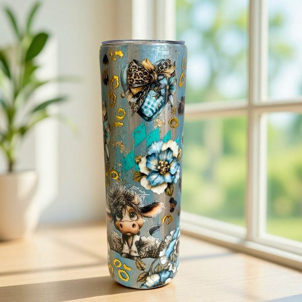 Leopard Highland Tumbler - 30oz In stock